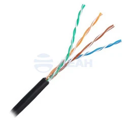 Кабель «витая пара» UTP 5E Eletec 4x2xAWG24,наруж,305 м,медь (06-422)  (ЭЛЕТЭК)