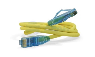 Патч-корд PC-LPM-UTP-RJ45-RJ45-C6-1.5M-LSZH-YL (Hyperline)